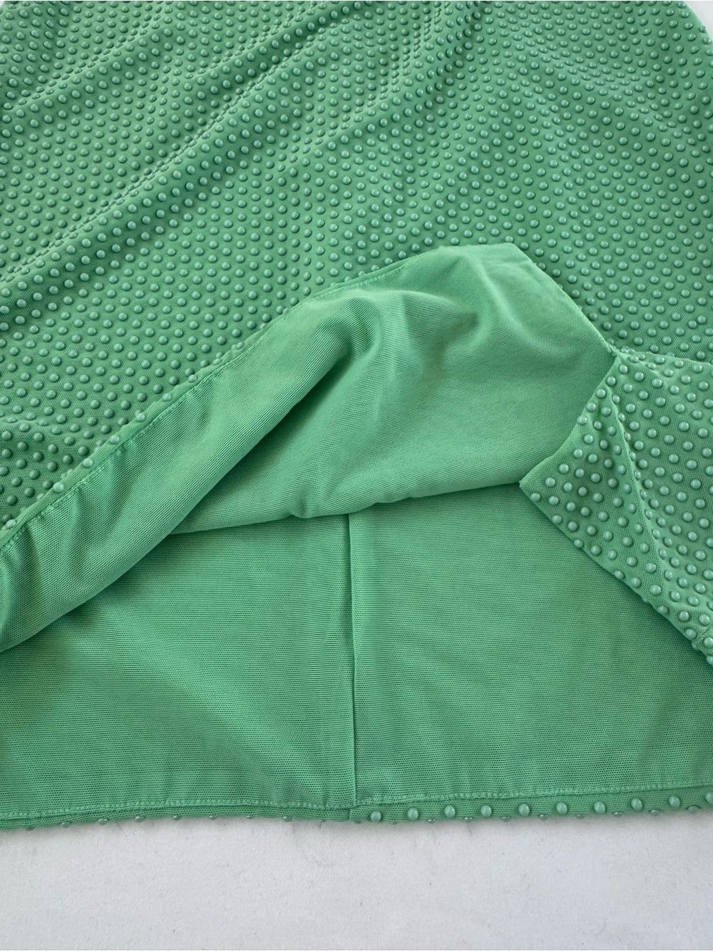Cynthia Rowley Cabochon Studs Mesh Dress Pistachio Green Dress Size 6 New W Tags - Picture 10 of 15